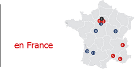 Nos implantations en France